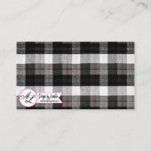 座席表パーソナライズされたクリスマストラッククリスマスバフ プレイスカード (裏面)