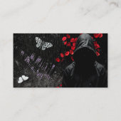 座席表パーソナライズされたハインディーラインザードメア プレイスカード (裏面)