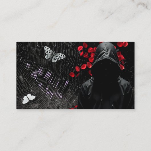 座席表パーソナライズされたハインディーラインザードメア プレイスカード (裏面)