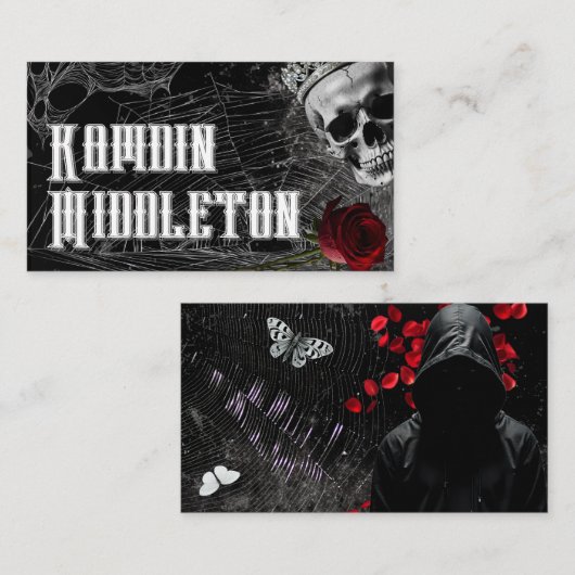 座席表パーソナライズされたハインディーラインザードメア プレイスカード (正面/裏面)