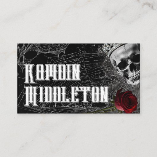 座席表パーソナライズされたハインディーラインザードメア プレイスカード (正面)