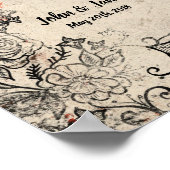 座席表ポスター – フローラデザイン ポスター (角)