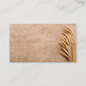 座席表空白のスムートオンバーラップサックカントリー プレイスカード (正面)