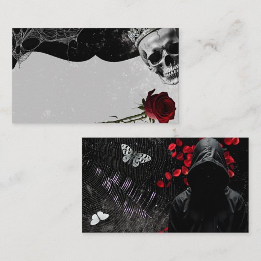 座席表空白のハインディングアデラインザードメドウズザ プレイスカード (正面/裏面)