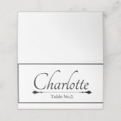 座席表結婚の プレイスカード (外部開封)