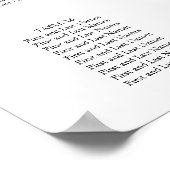 座席表金ゴールドジオメトリックブルー結婚フローラ200 ポスター (角)