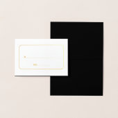 座席表金ゴールドフレーム 箔カード (ディスプレー)