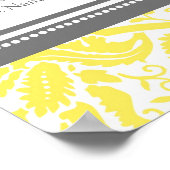 座席表12表96ゲストイエローダマスク ポスター (角)