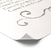 座席表61 - 90 エレガント| Red Rose結婚's ポスター (角)