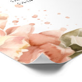 座席表 | ブランチ&バブリーブライダルシャワー ポスター (角)