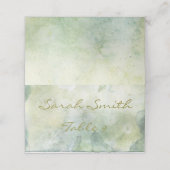 座席表 プレイスカード (外部開封)