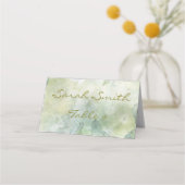 座席表 プレイスカード (正面)