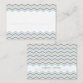 座席表:: chevron1 3 プレイスカード (正面/裏面)