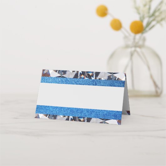 座席表forデニム&ダイアモンズコレクション プレイスカード (正面)