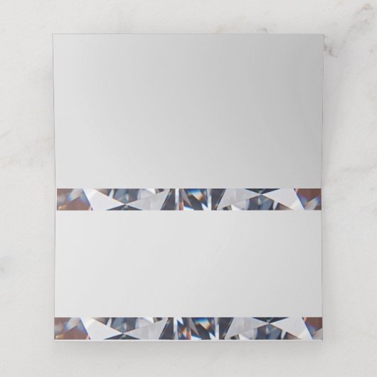 座席表forデニム&ダイアモンズコレクション プレイスカード (内部開封)