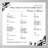 座席配置図 ポスター (正面)