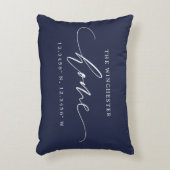 座標のカスタムな色の家の原稿 アクセントクッション (正面(垂直))