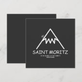 座標サンモリッツ・スイス シーズンカード (正面/裏面)