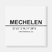 座標メヘレン マグネット (正面)