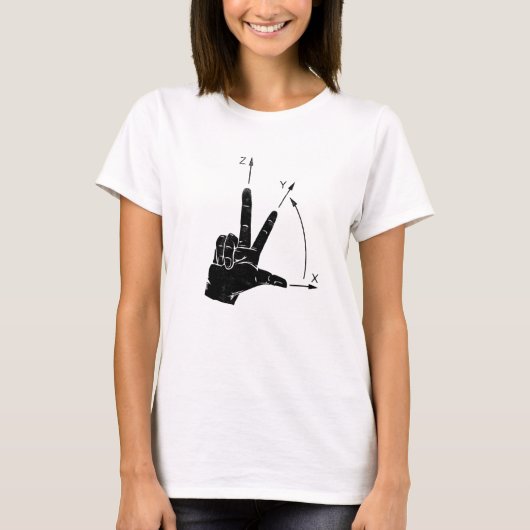 座標系Cncプログラマ切断機O Tシャツ (正面)