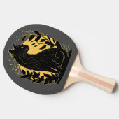 座猫 卓球ラケット (横)