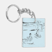 座礁させる キーホルダー (正面左)