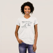 座礁させる Tシャツ (正面フル)