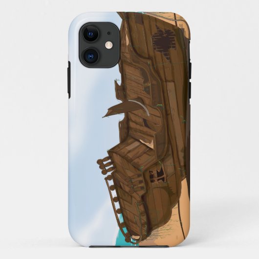 座礁した難破船 Case-Mate iPhoneケース (裏面)