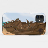 座礁した難破船 Case-Mate iPhoneケース (裏面(横))