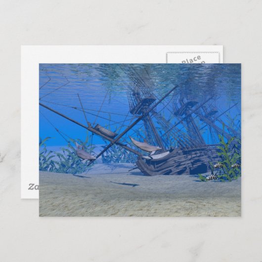 座礁 ポストカード (正面/裏面)