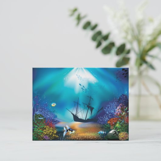 座礁 ポストカード (スタンド正面)