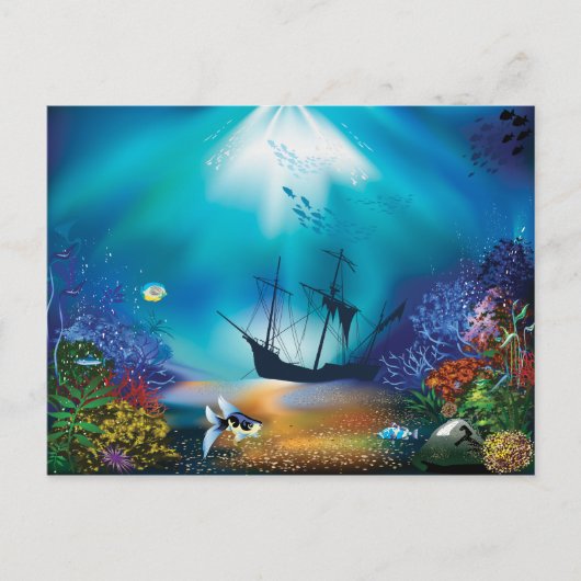 座礁 ポストカード (正面)