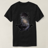 座禅の中の宇宙 Tシャツ (デザイン正面)