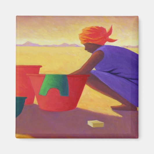 座金女性1999 マグネット (正面)