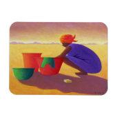 座金女性1999 マグネット (横)