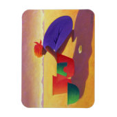 座金女性1999 マグネット (縦)