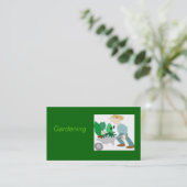 庭いじりをするdh_landscape_clipart [1] 名刺 (スタンド正面)