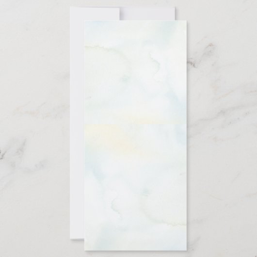 庭お洒落の水彩野花の夏 (裏面)