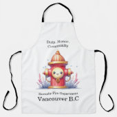 庭お洒落の湿地鮮やか内の水 エプロン (正面)