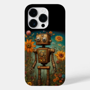 庭お洒落ロボット デジタルアート Case-Mate iPhone 14 PROケース