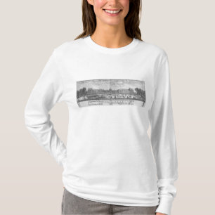 庭からのPalais des Tuileriesの眺め Tシャツ
