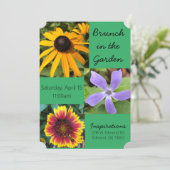 庭でのブランチのご案内 招待状 (スタンド正面)