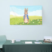 庭でウサギのピーター 横断幕 (トレードショー)