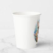 庭でカスタマイズ可能なフランス語 紙コップ (右)