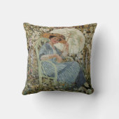 庭でジヴェルニーbyフレデリック・フリセケ クッション (裏面)