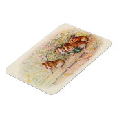 庭で植わっているモルモット マグネット (左側)