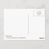 庭で笑うタイの仏像 ポストカード (裏面)