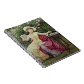 庭で飲むコーヒーそして読むこと(w/c ノートブック (右側)