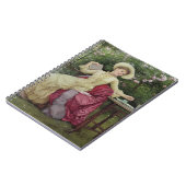 庭で飲むコーヒーそして読むこと(w/c ノートブック (左側)