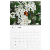 庭で15ヶ月の花のカレンダー カレンダー (2月 2027)